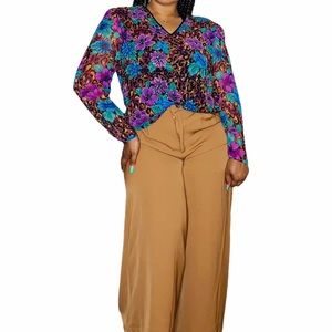 Vintage Diane Fries Beaded Blouse